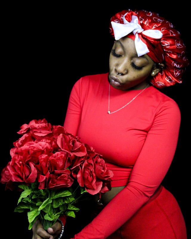 Limited Edition Reversible Valentines Day Bonnet