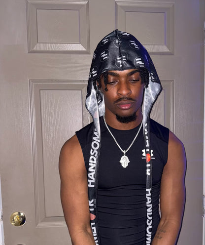Blk & White Durag
